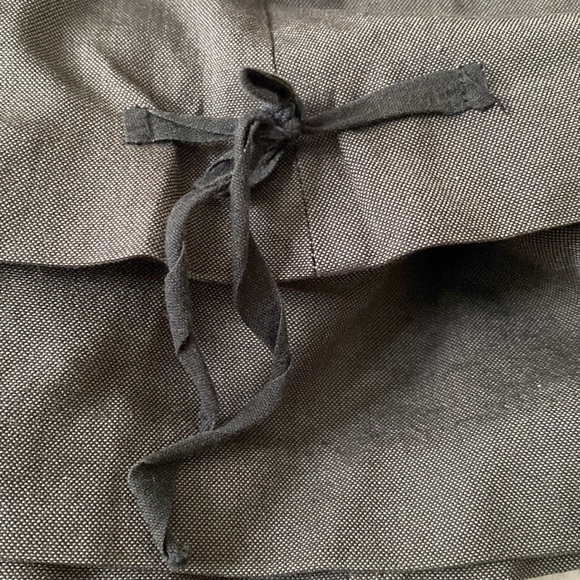 Rebecca Taylor Grey Tweed Side Tie Shorts🤍🖤🤍 - Picture 7 of 8